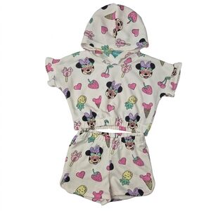 Disney Baby Minnie Mouse Tropical Ice Cream Short Set 12M